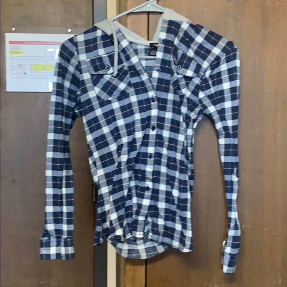 Blue flannel